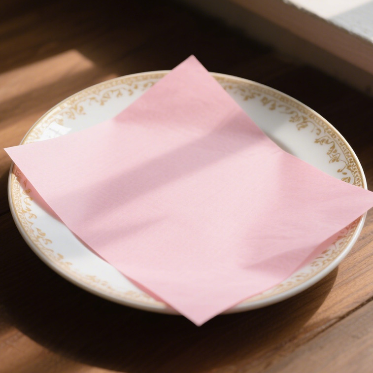 Pink Greaseproof Paper